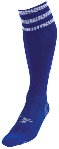 Precision 3 Stripe PE Socks - Royal/White